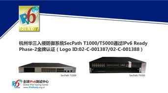 華三入侵防御系統榮獲IPv6 Ready金牌認證，引領下一代安全系統集成新篇章